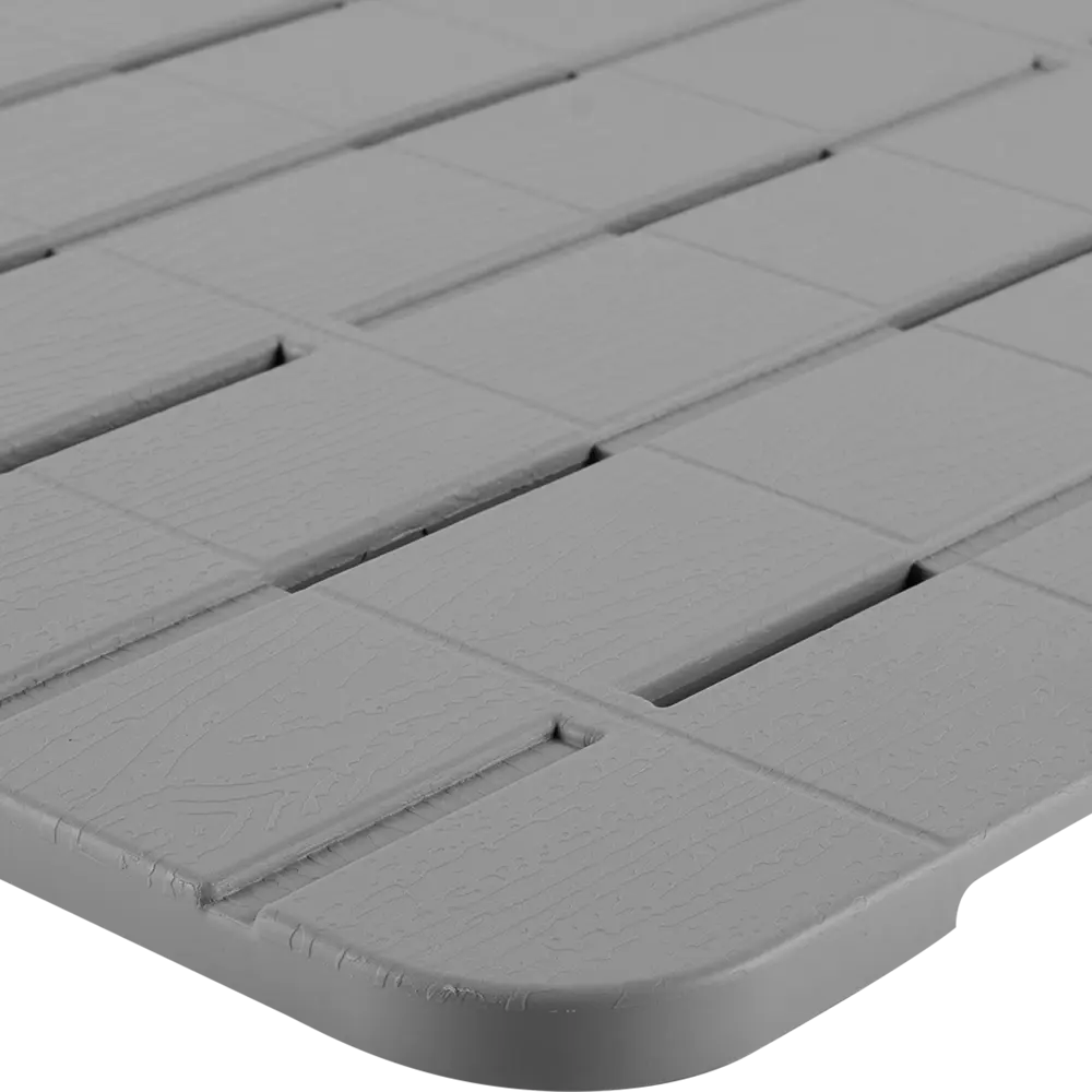 Настил для душевой кабины Primanova Duck пластик цвет серый STLM-2131244 - Вид №1