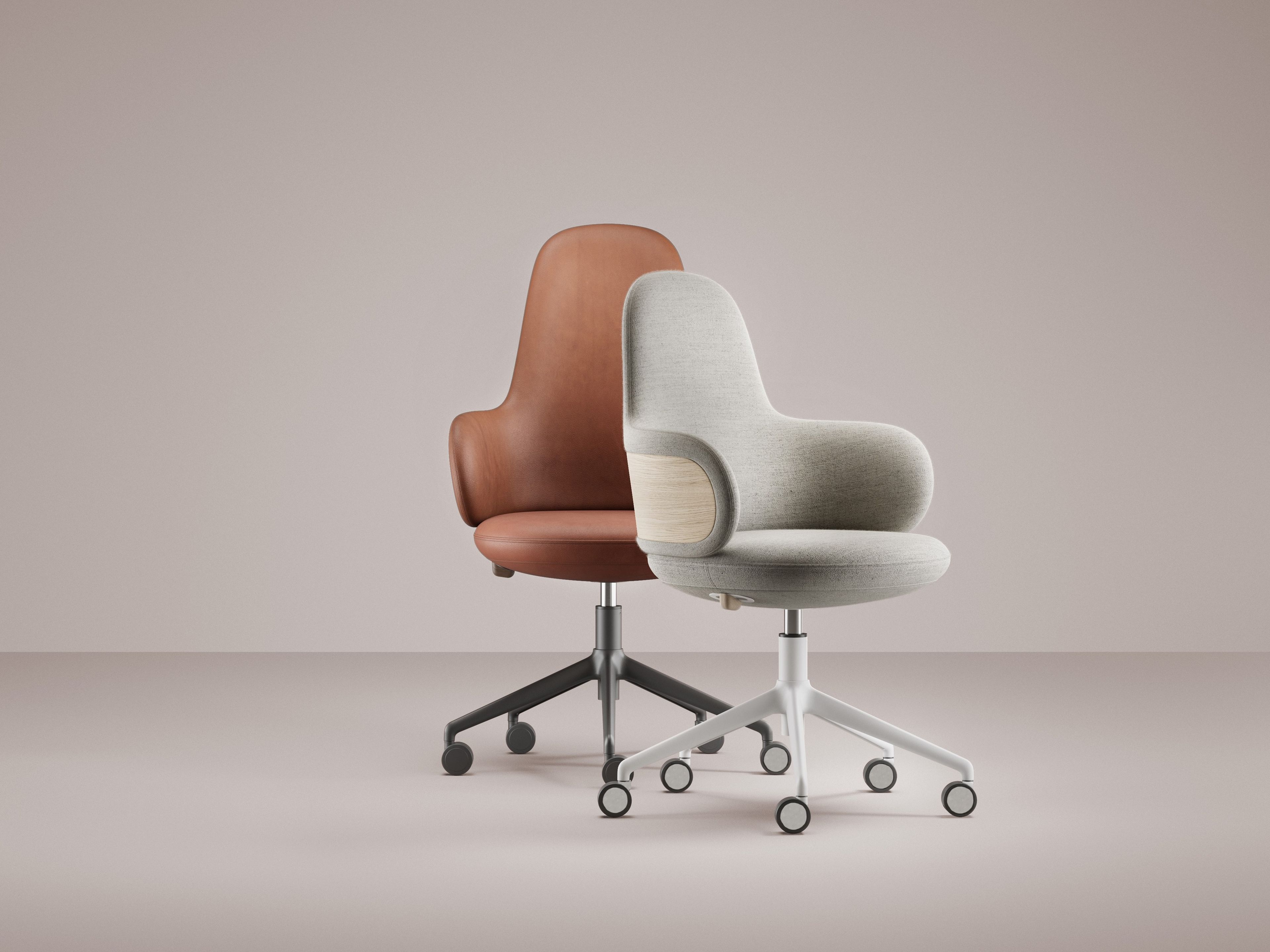 5-спицевое вращающееся офисное кресло с колесами ALKI LAN ARCH-00119942 - Вид №1