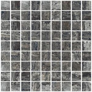 Мозаика Terra K-53/LR/m01 (2m53/m01) Dark Grey 30*30