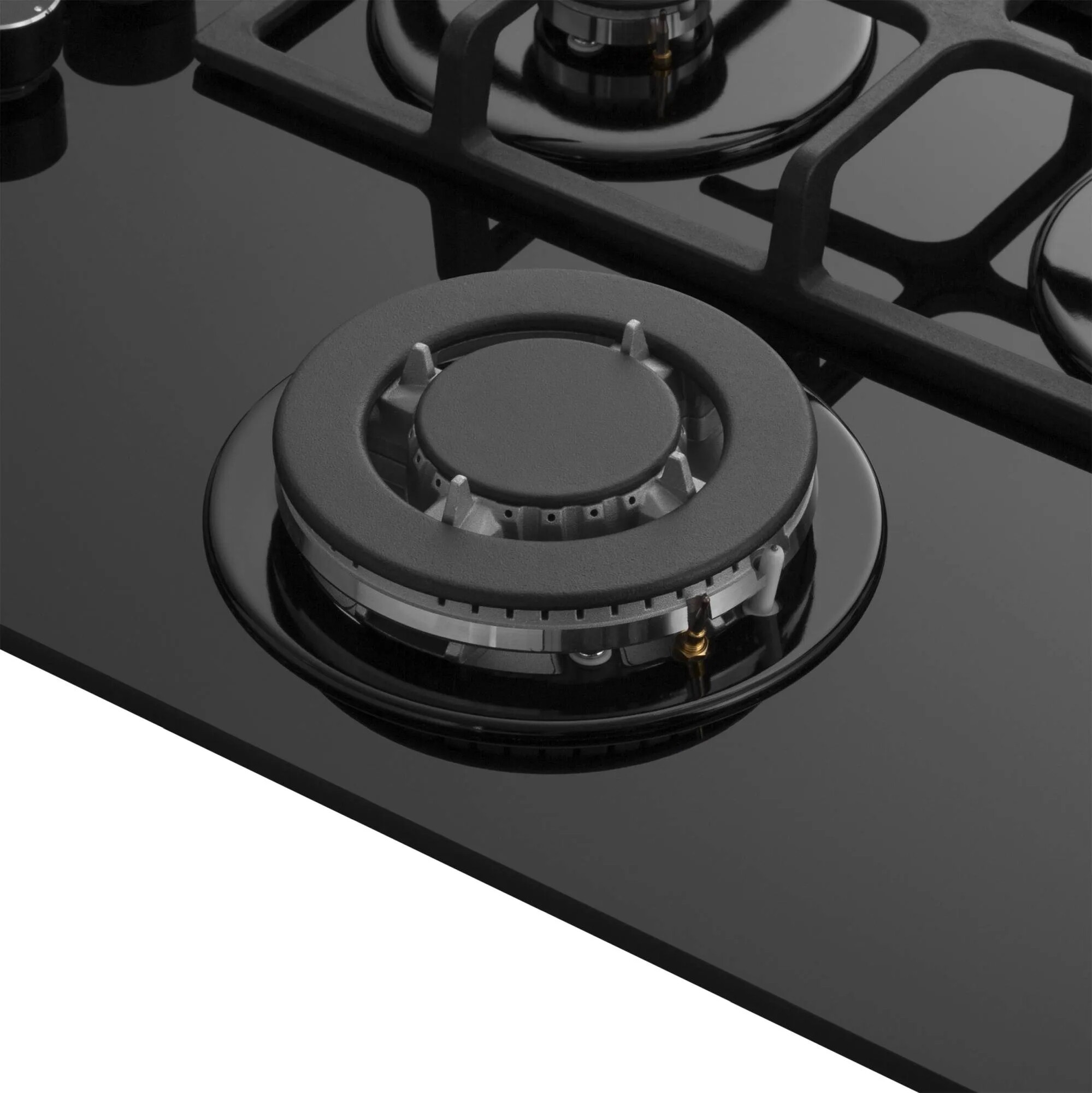 9168782 Газовая варочная поверхность Meferi MGH604BK GLASS ULTRA STDN-0037130 - Вид №6