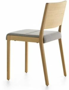 Crassevig Штабелируемый стул с обивкой из массива дерева Esse