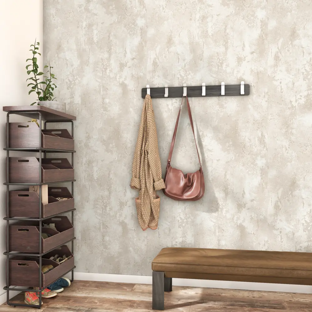 Обои флизелиновые Inspire Albert белые 0.53 м White 0 STLM-2164059 - Вид №4