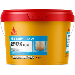 Мастика гидроизоляционная Sika Sikalastic-022 W универсальная 7 кг
