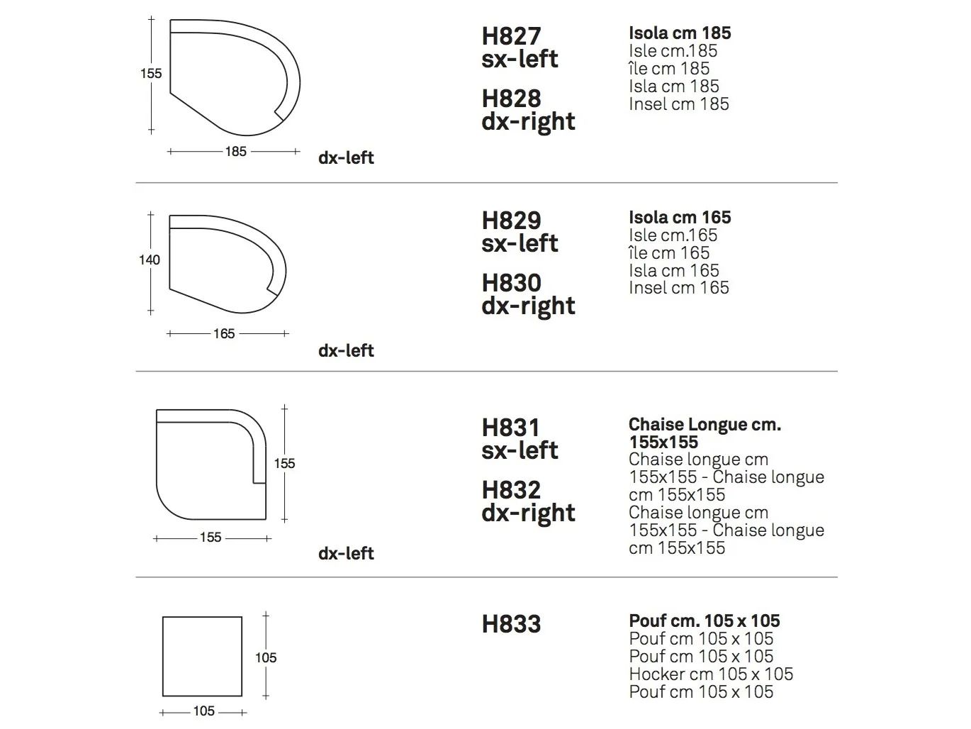 Секционный угловой диван из ткани VALENTINI Eduard New ARCH-00074004 - Вид №10