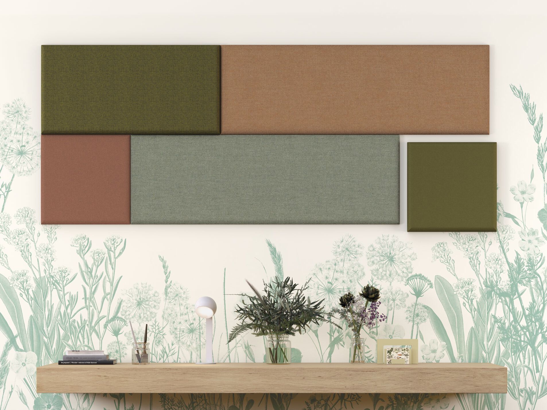 Стены мягкие акустические панели Manade Дополнения ARCH-00090115