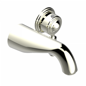 G47-6541B Trim only for Built-in basin mixer with spout (two x 1/2'' inlets and one 1/2'' outlet), without waste Thg-paris Vendôme Никель