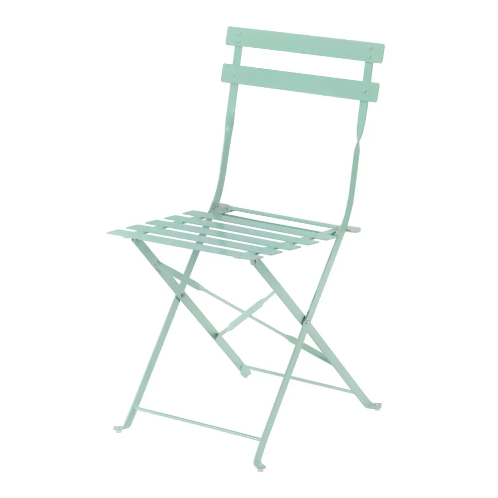 Стул Naterial Flora Origami складной 47х41х80 см сталь зеленый STLM-2035667