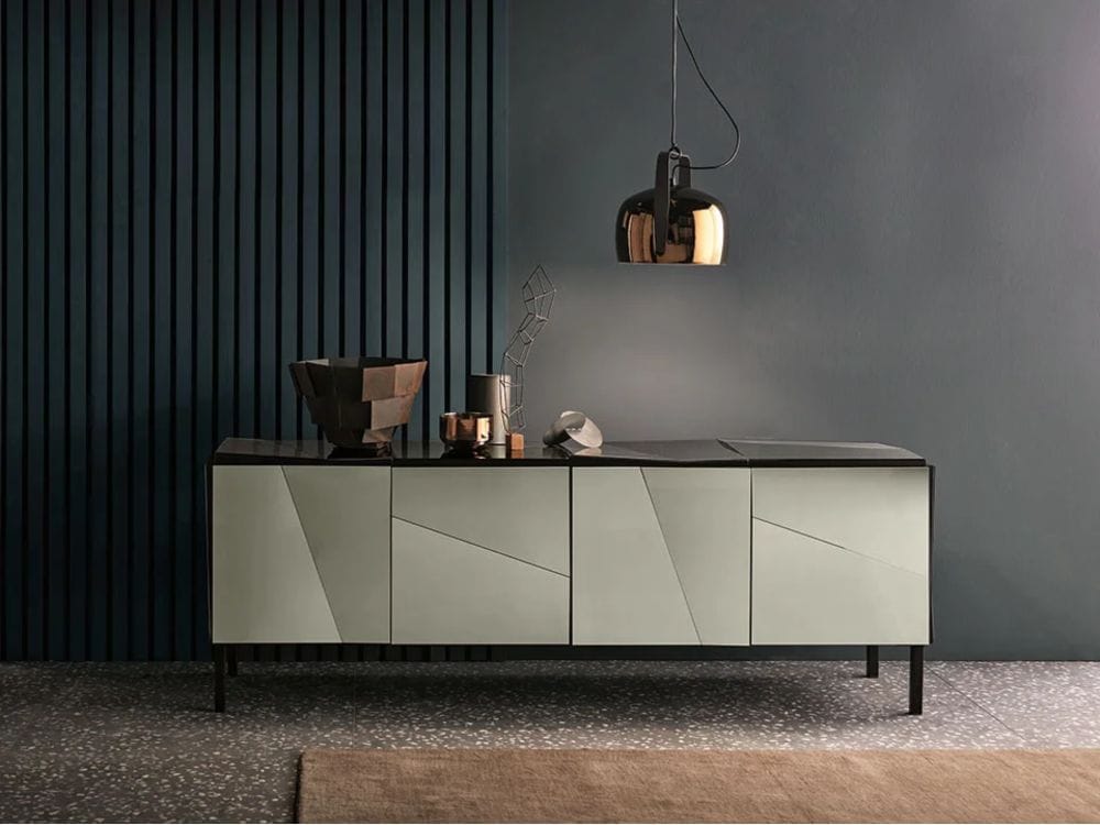 Шкаф из зеркального стекла с распашными дверями Tonelli Design Психея ARCH-00062558 - Вид №2