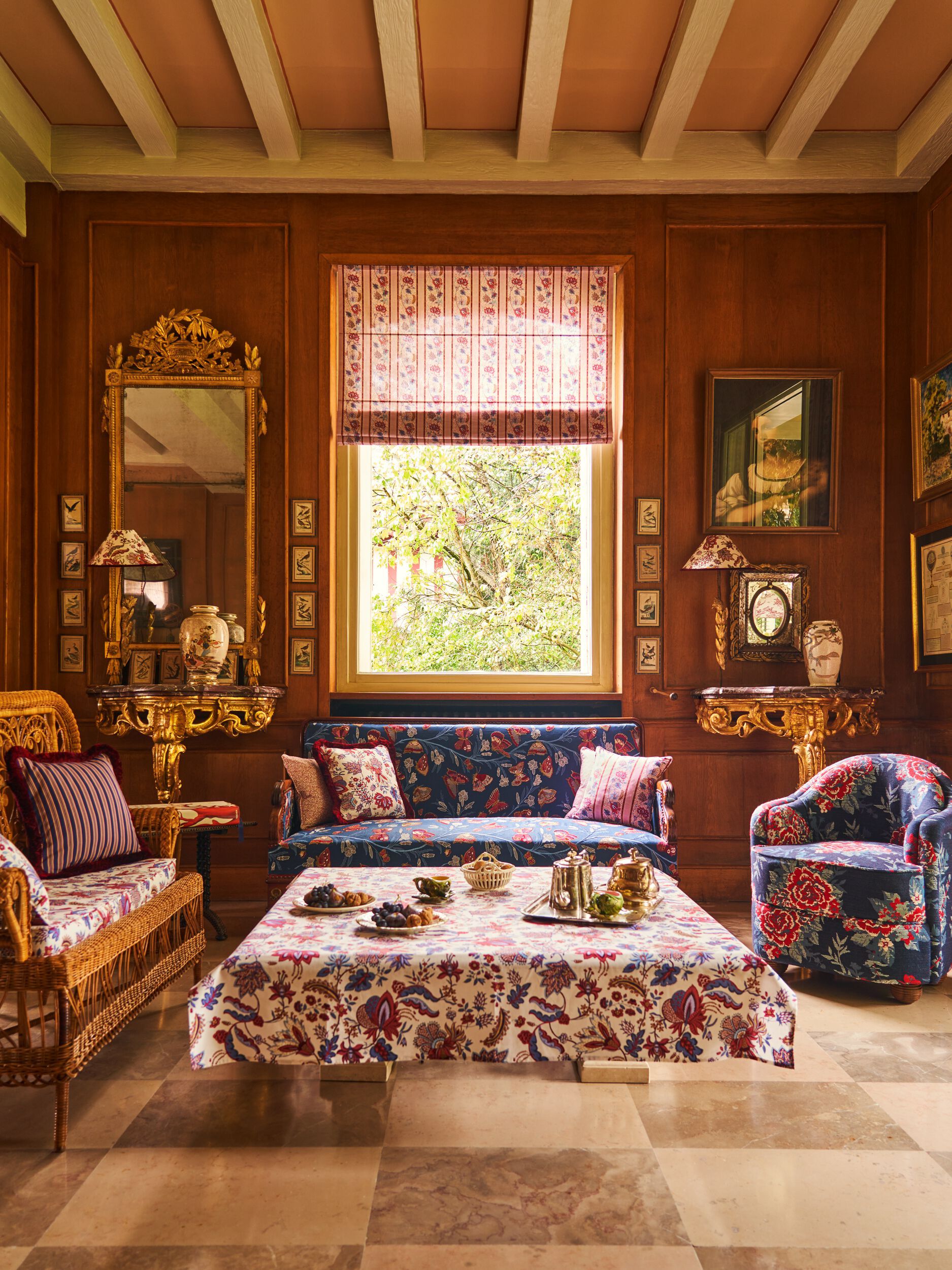 Хлопчатобумажная обивочная ткань LELIEVRE Quenin-Belle Époque ARCH-00093410 - Вид №13