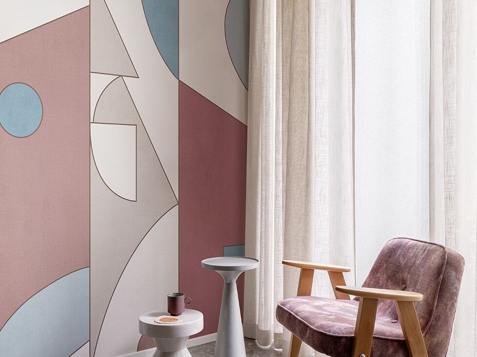 Геометрические обои Jannelli&Volpi СП 202 MURALS DECOR ARCH-00024314