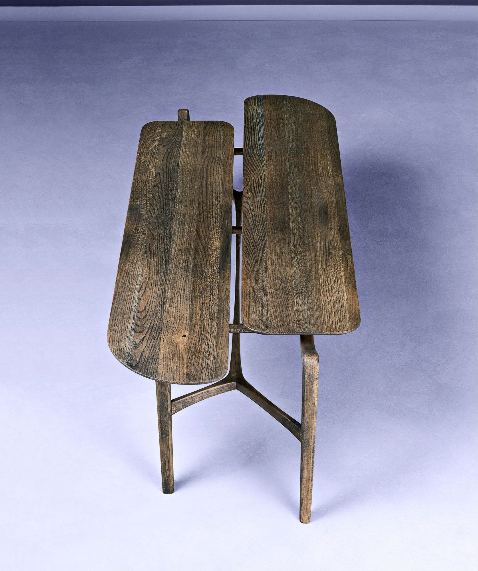 Прямоугольный журнальный столик из массива дерева HOOKL und STOOL Tisa ARCH-00020094 - Вид №2