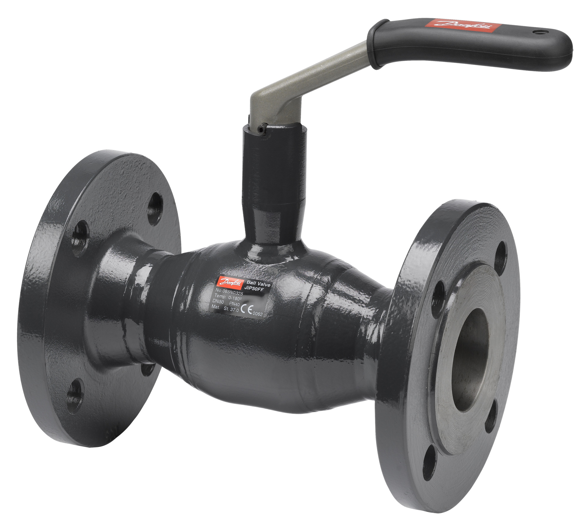 Danfoss JiP цельносварные из углеродистой стали с полным проходом (PN 16/25/40) JIP FF Кран шар полнопр Ду150 Ру25 ред 065N1351  - Вид №5
