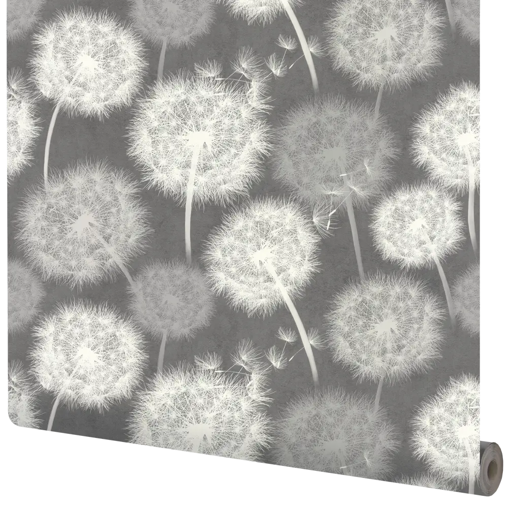 АСПЕКТ РУ Соло - Флизелиновые обои графит для стильного интерьера 85471117 STLM-0062897