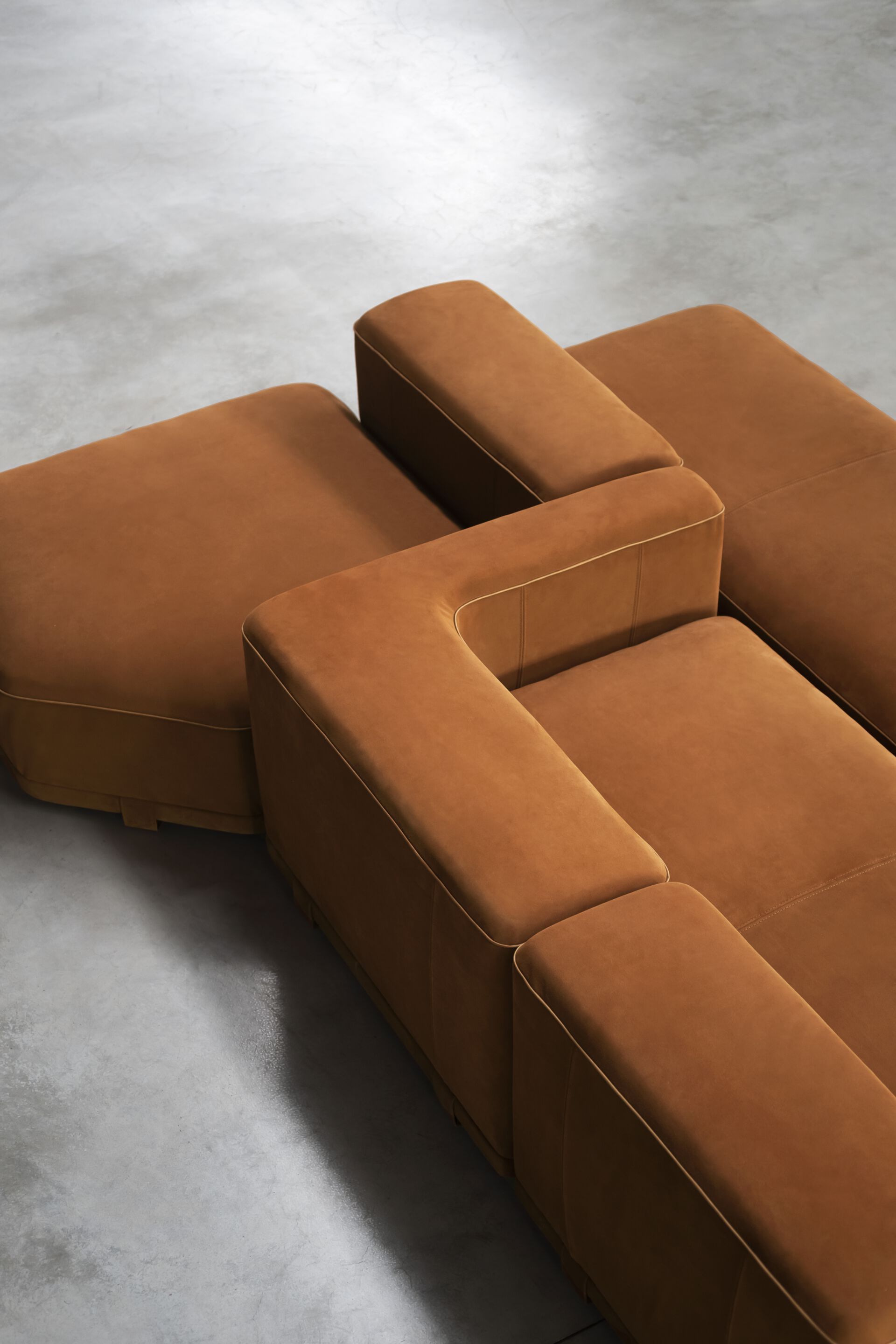 Кожаный модульный диван Baxter JULIETTE ARCH-00053298 - Вид №11