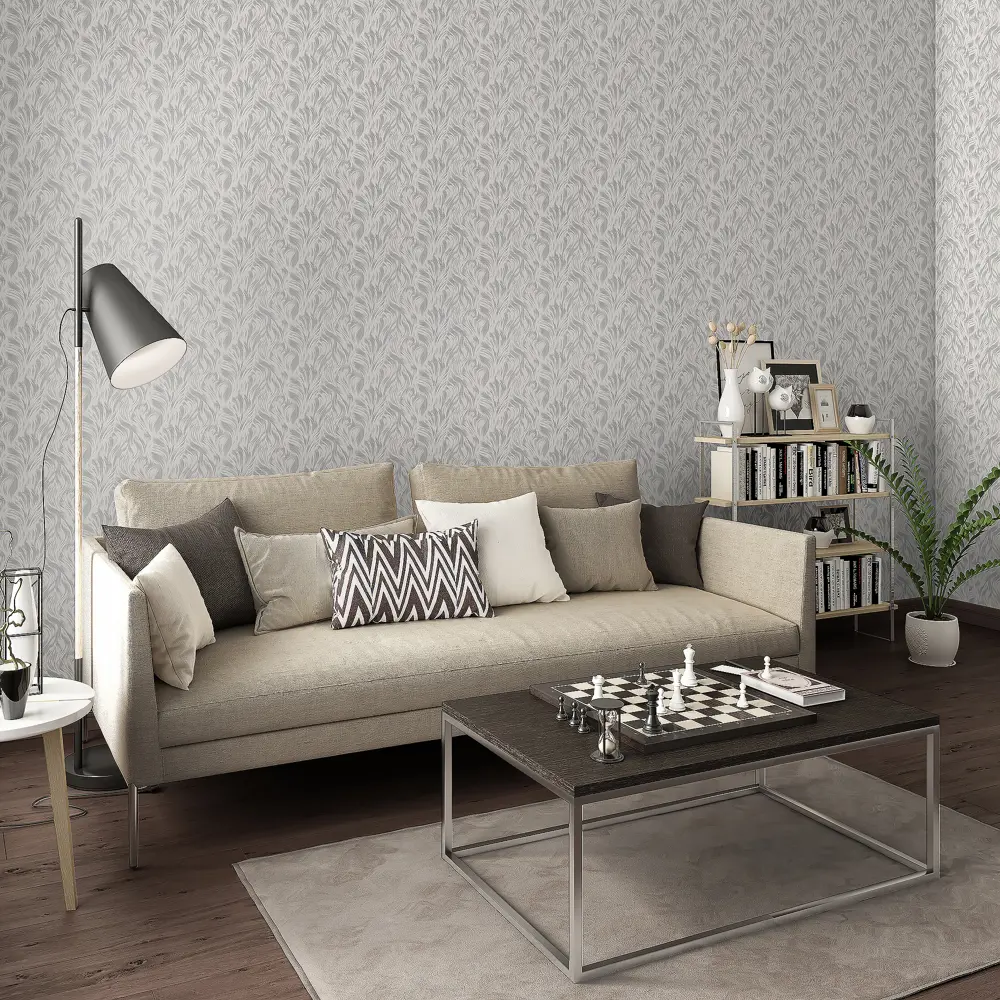 Обои флизелиновые Inspire Natalya серые 1.06 м 362-14 STLM-2073802 - Вид №4
