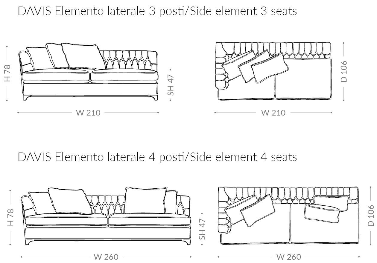 Кожаный диван BRUNO ZAMPA ARCH-00043822 - Вид №3