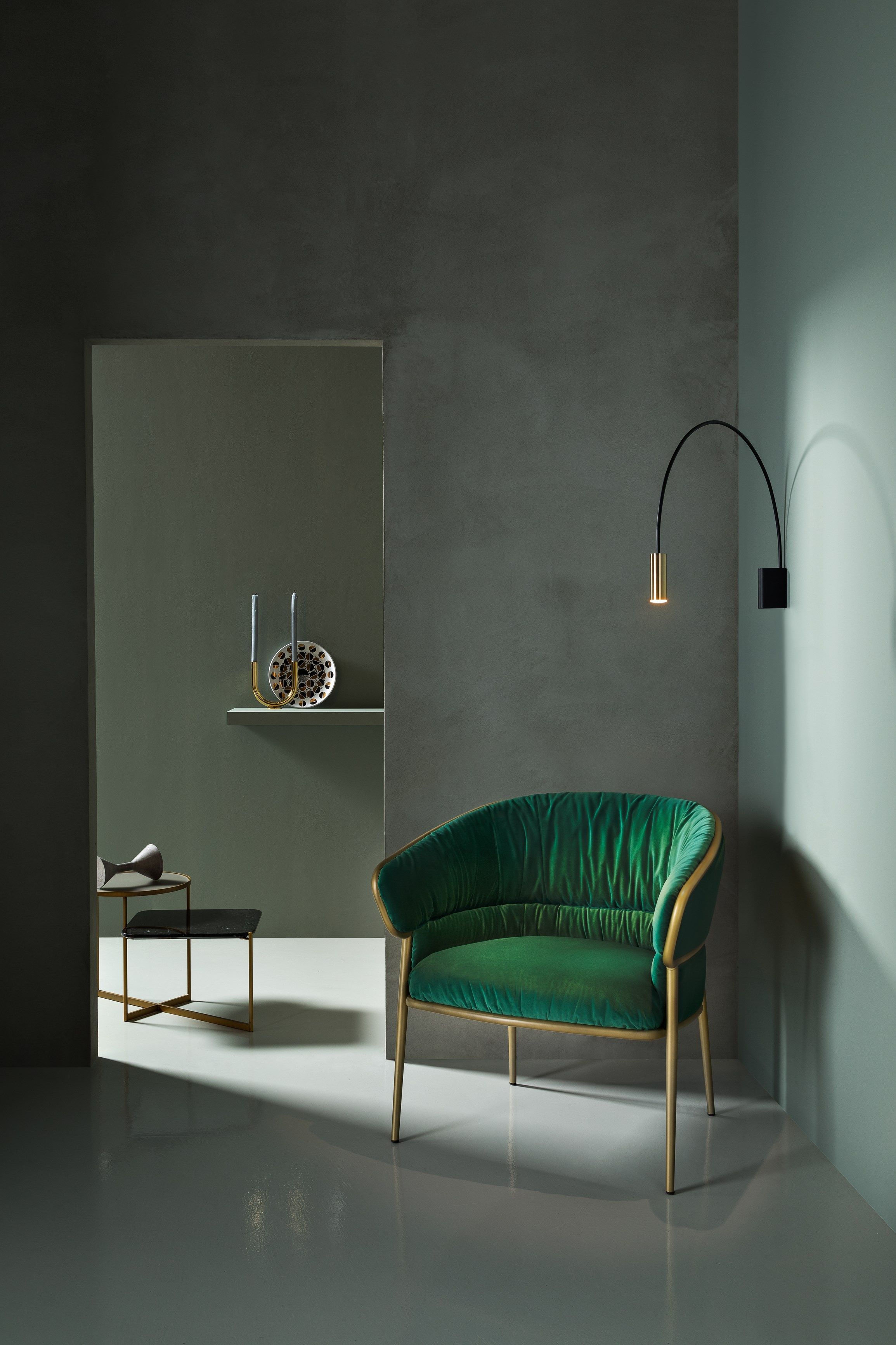 Тканевое кресло с подлокотниками SP01 Shu-Ying ARCH-00024098 - Вид №8