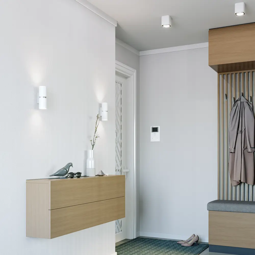 Обои флизелиновые под покраску 1,06х25 м, штукатурка Home Color  Colorist STLM-2127461 - Вид №3