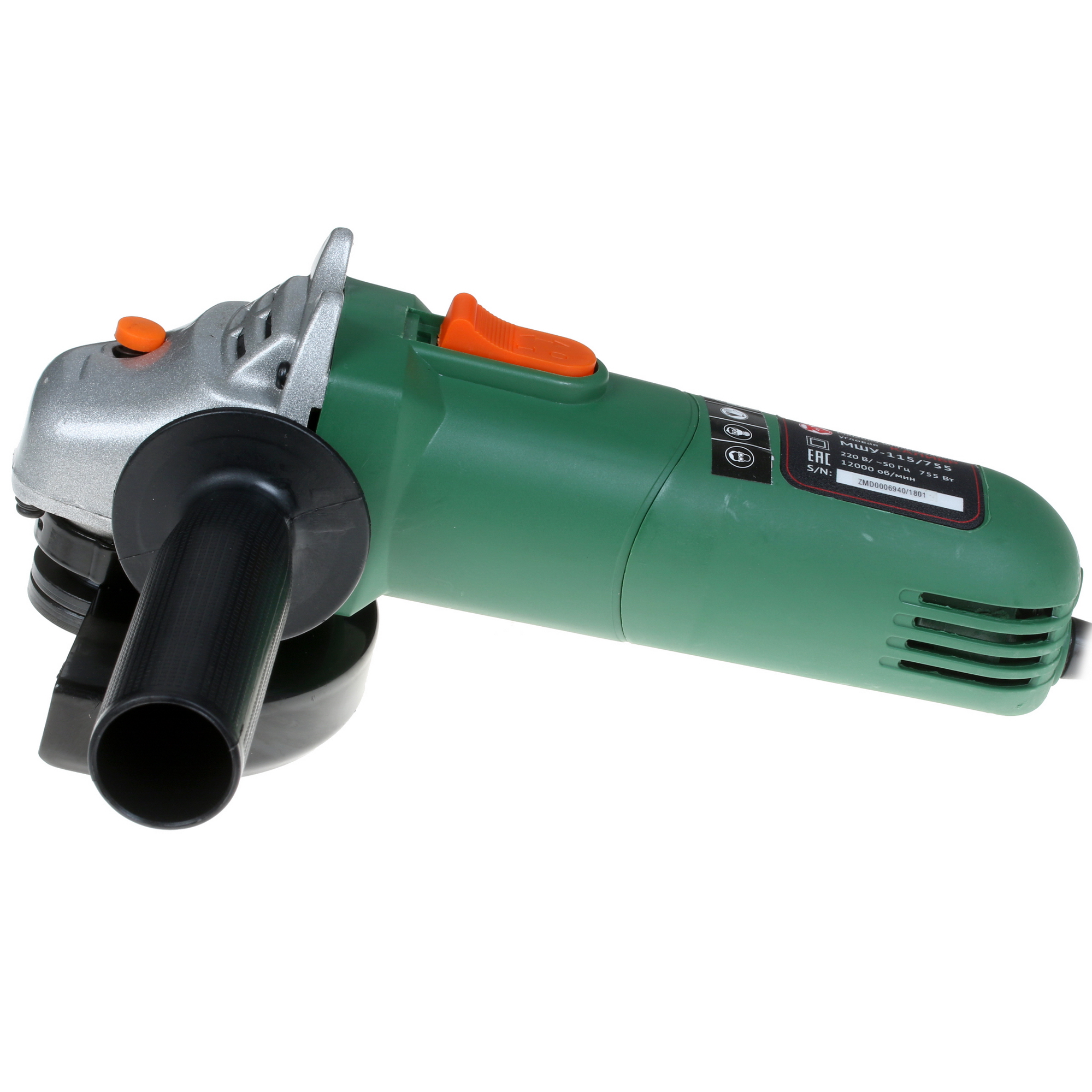 Углошлифовальная машина (УШМ) Калибр МШУ-115/755 1240751 STDN-0000567 - Вид №2