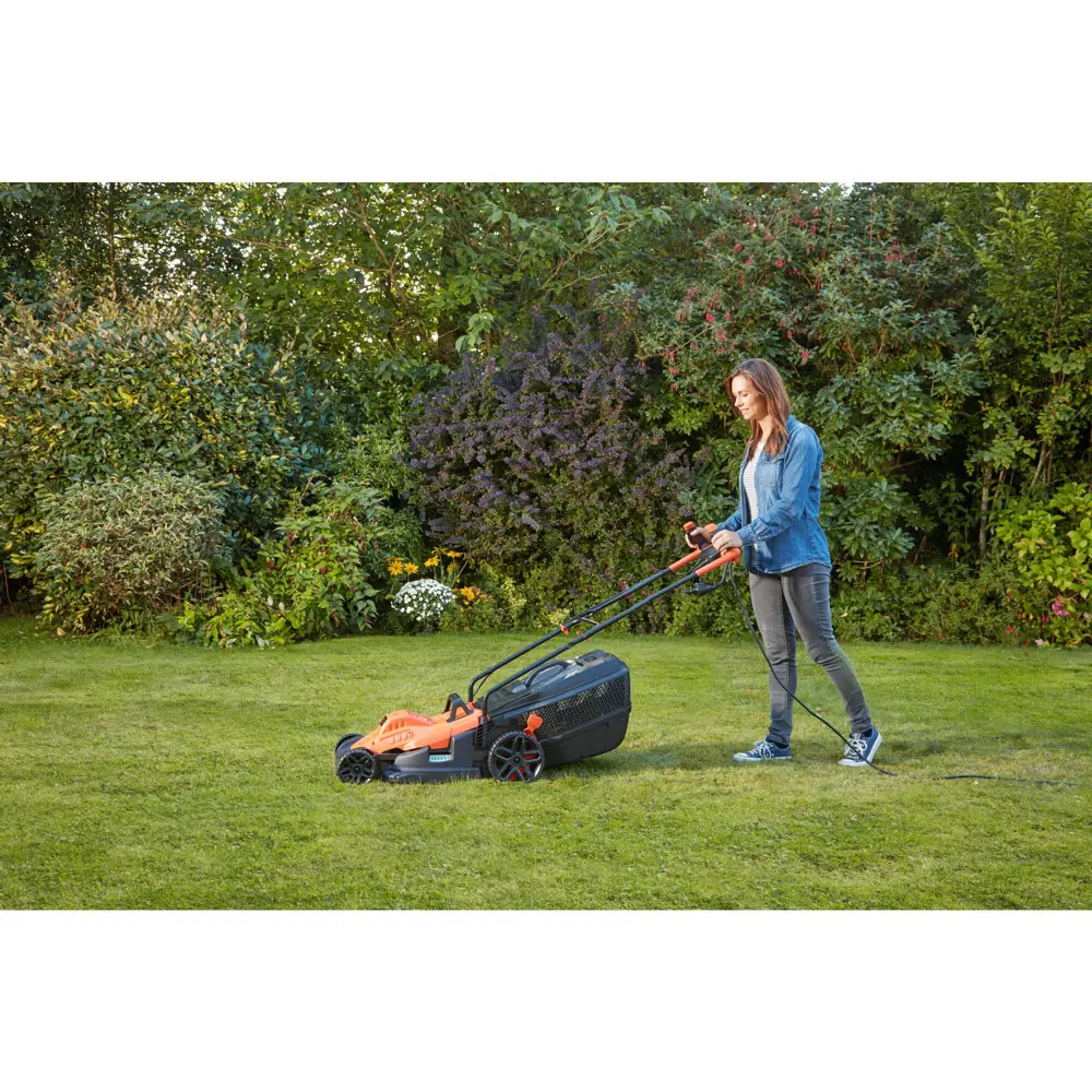 Газонокосилка электрическая Black & Decker BEMW481BH, 1800 Вт, 42 см BLACK + DECKER STLM-2173262 - Вид №7