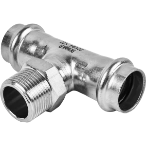 Тройник переходной Rommer 3/4"x22 мм ВПр-НР нержавеющая сталь 88011323 STLM-2026318