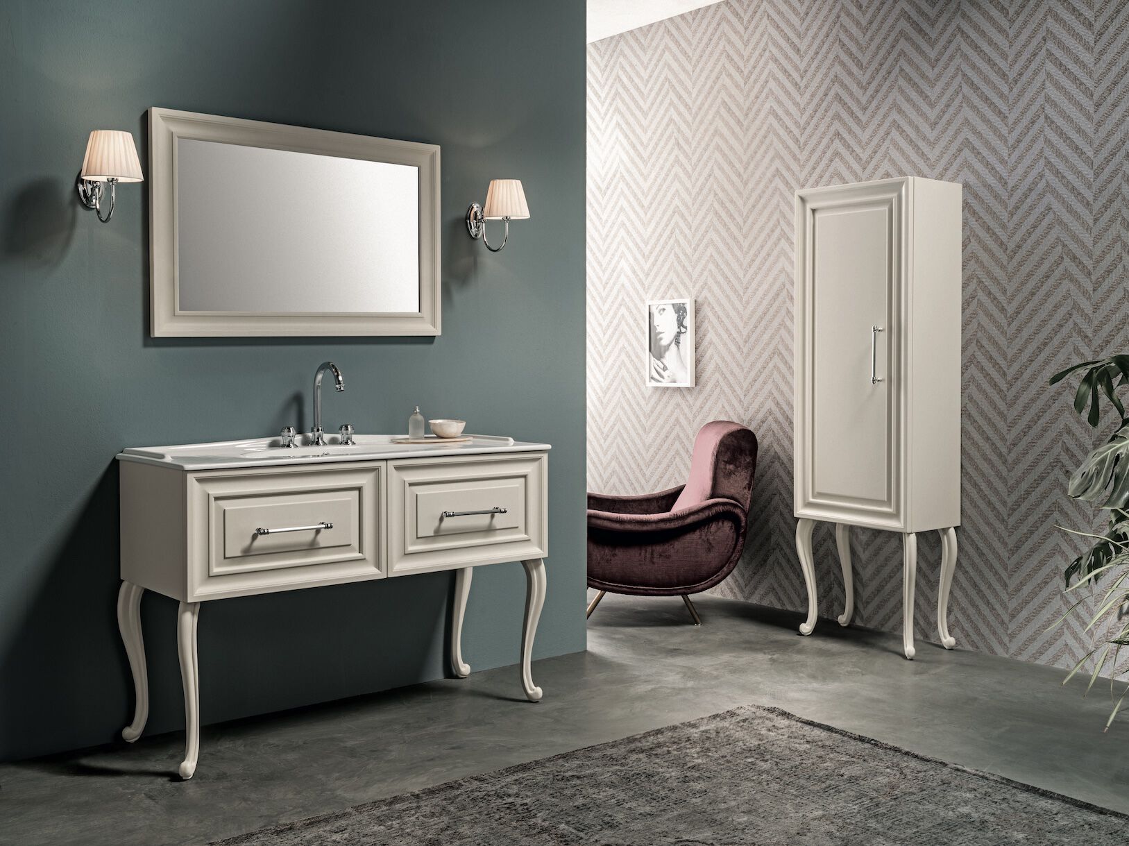 Полная мебель для ванной комнаты Gaia Mobili Contemporary ARCH-00038440