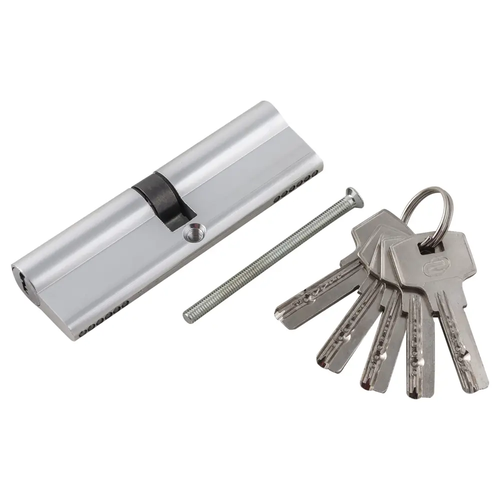 Цилиндр Standers ключ/ключ 50х50 хром, TT-CB829 STLM-2035843 - Вид №1