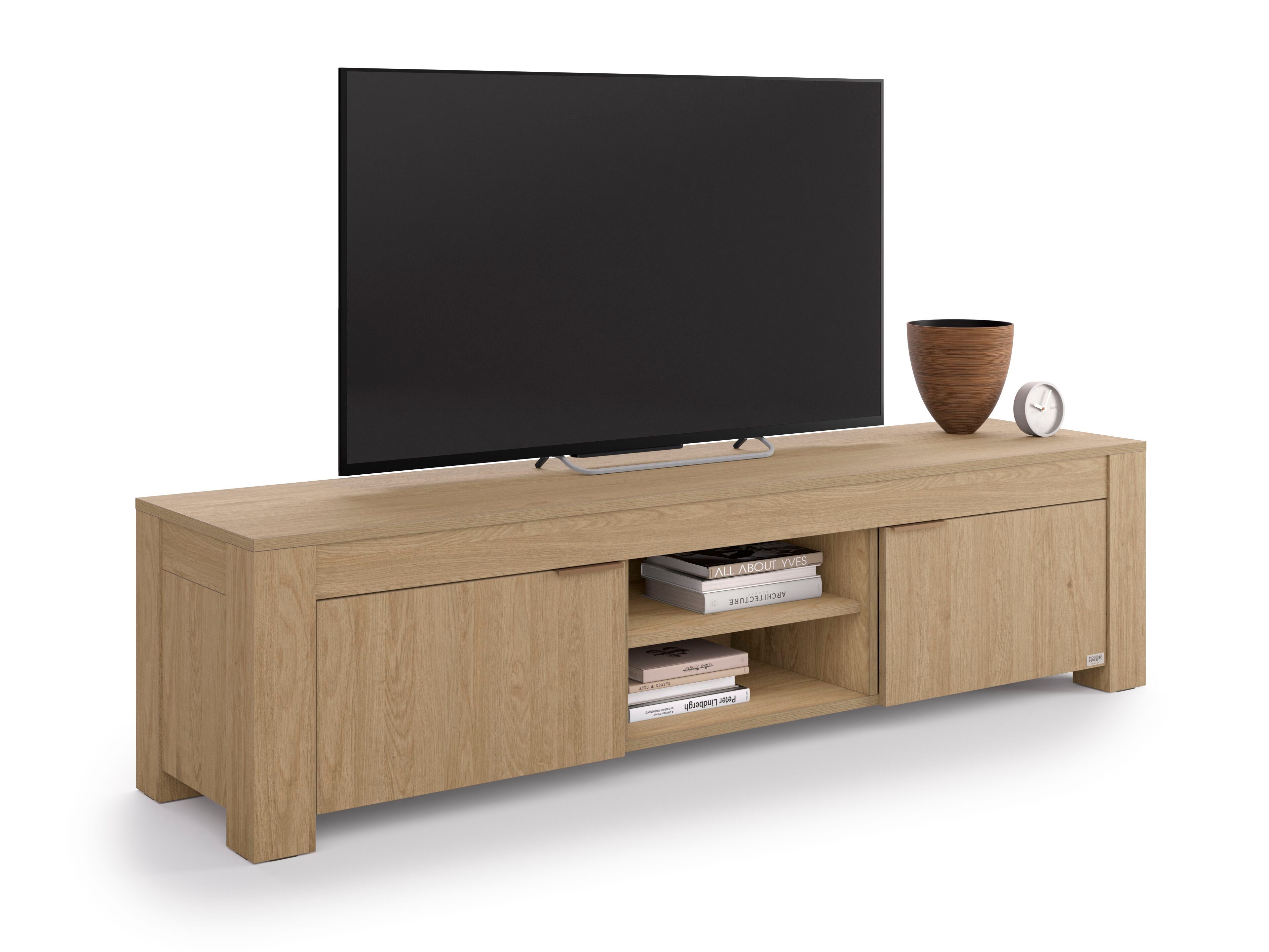 Низкий дубовый ТВ-шкаф Mobili Fiver Rachele ARCH-00092401 - Вид №1