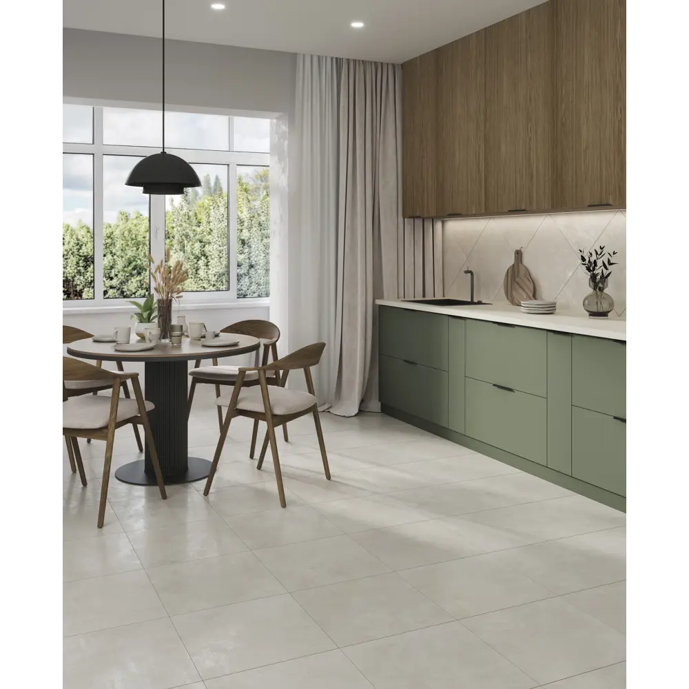 Глазурованный керамогранит Lb Ceramics Соль ремли 45x45 см 1.62 м² матовый цвет бежевый Соль земли STLM-2025006 - Вид №2