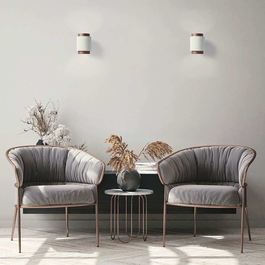 Гипсовая настенная лампа Tecnico SYME TONDA ARCH-00145862 - Вид №8