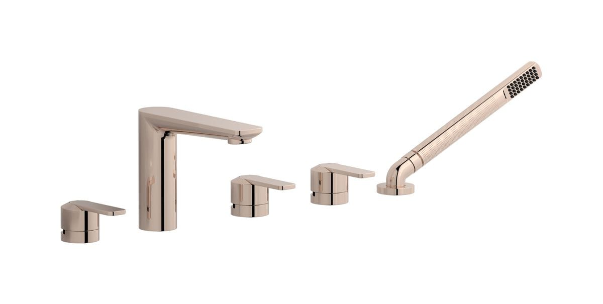 Смеситель для ванны с 5 отверстиями и ручным душем IB C-67 ARCH-00131838 - Вид №6