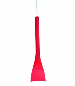 Подвесной светильник Ideal Lux Flut SP1 Small Rosso IDEAL LUX FLUT ROSSO 071624 Розовый