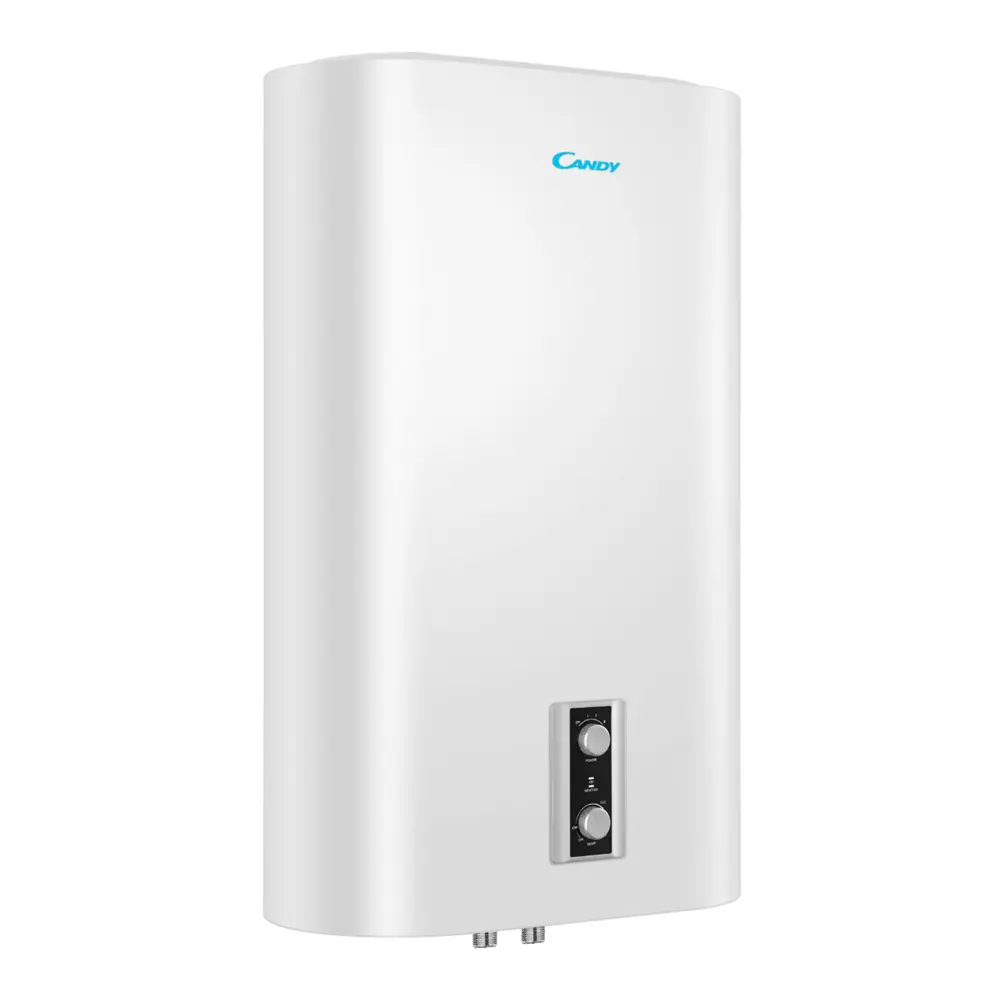 Накопительный водонагреватель электрический 50 л Candy CF50V-P1 2 кВт нержавеющая сталь мокрый ТЭН STLM-2000808 - Вид №1