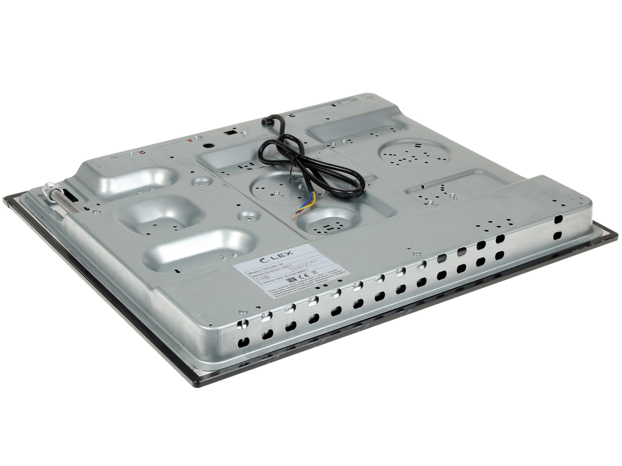 1074227 Газовая варочная поверхность LEX GVG 640-1 BL STDN-0052318 - Вид №6