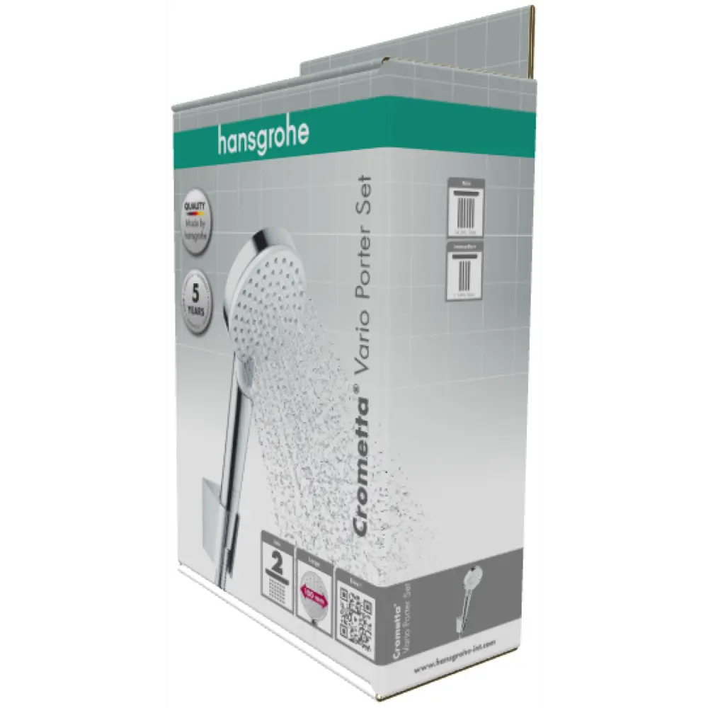 Набор для душа Hansgrohe Crometta Vario 2 режима цвет хром STLM-2178514 - Вид №5