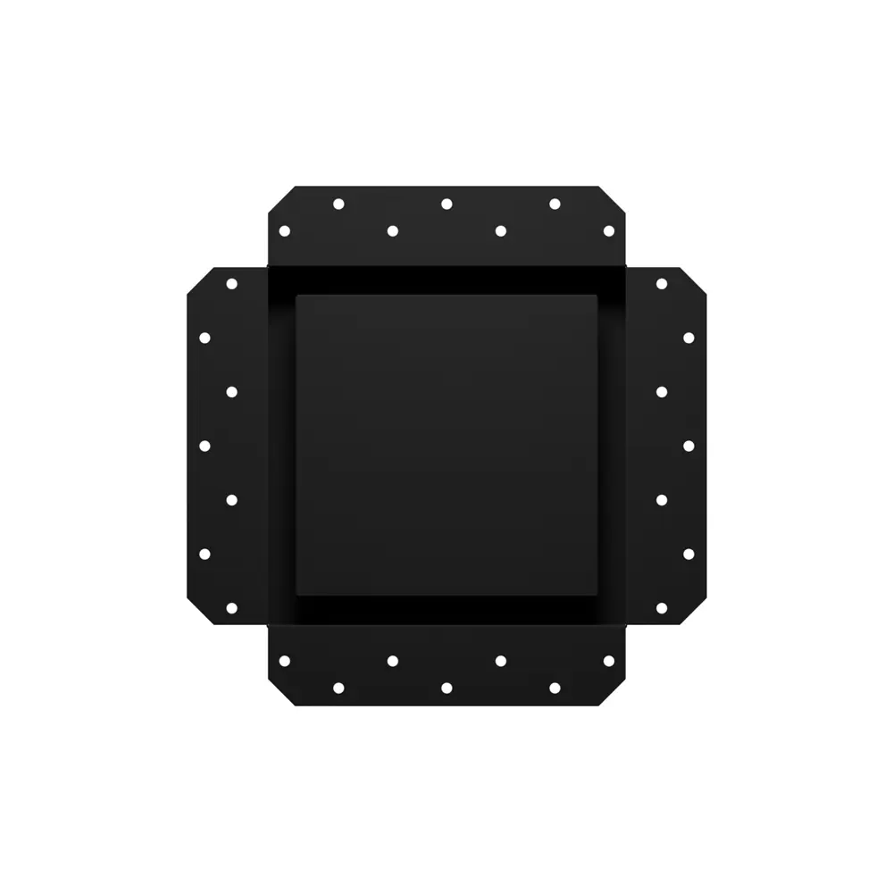 Вентиляционная решетка Era SGR 200x290 мм сталь цвет черный STLM-2041088 - Вид №3