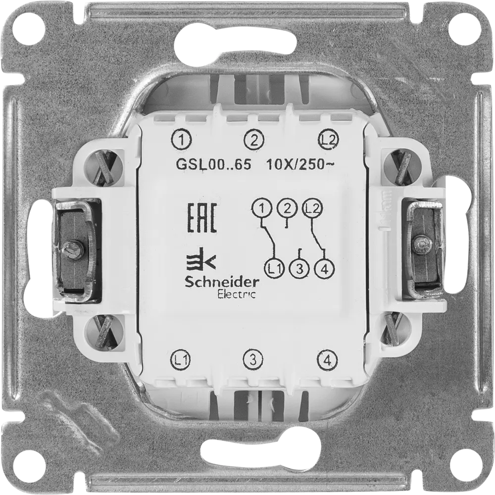 Schneider Electric Glossa - Двуклавишный переключатель для умного освещения 84730729 STLM-0054168 - Вид №2