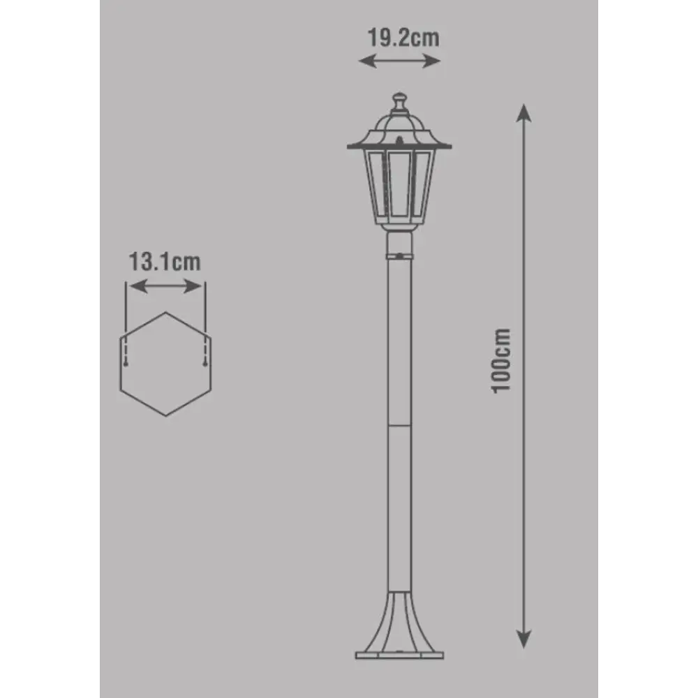 Уличный столб INSPIRE Peterburg для садового освещения 12968684 STLM-0929892 - Вид №6