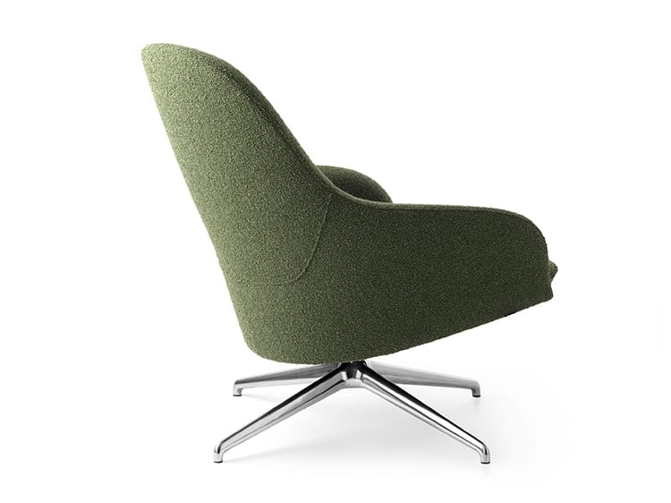 Тканевое вращающееся кресло с подлокотниками LEOLUX LX LXR13 ARCH-00049959 - Вид №1