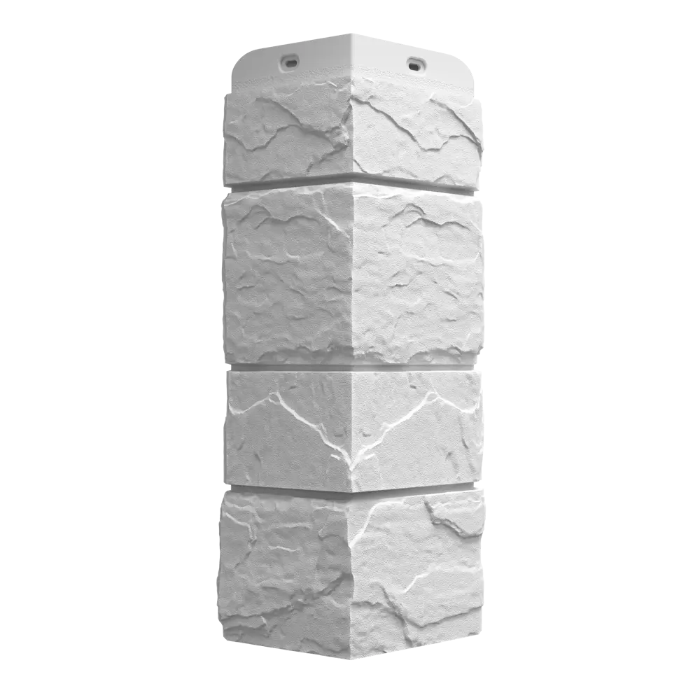 Угол наружный Docke Камень крупный цвет белый DÖCKE STLM-2191378