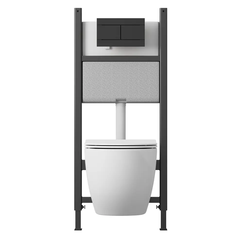 Santreyd Vikent Tornado 4в1 — подвесной унитаз с микролифтом и системой Slim 89374332 STLM-1428173 - Вид №1