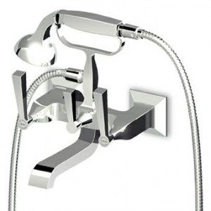 ZB2228 Внешняя ванна-душевая группа с переключателем, ручной душ, гибкий шланг 1500 мм. Zucchetti Bellagio