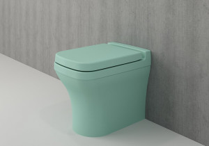 1249-033-0119 Bocchi Scala Боковой туалет с биде Матовый Мятно-Зеленый