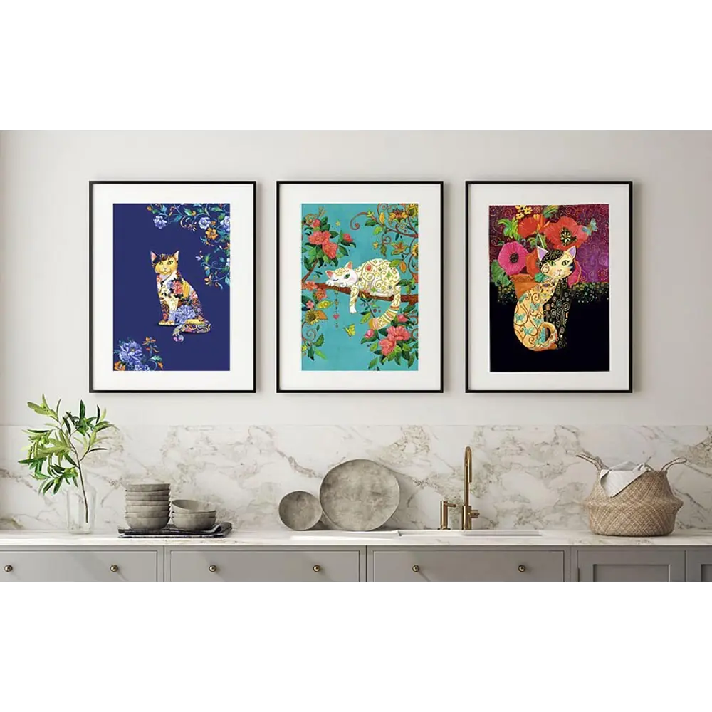 Постер КотАрт 39x49 см 3 шт АРТ ДИЗАЙН STLM-2022524 - Вид №1