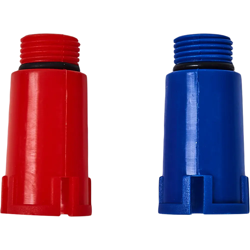 Заглушка монтажная Valfex 1/2", цвет синий/красный STLM-2024780 - Вид №1