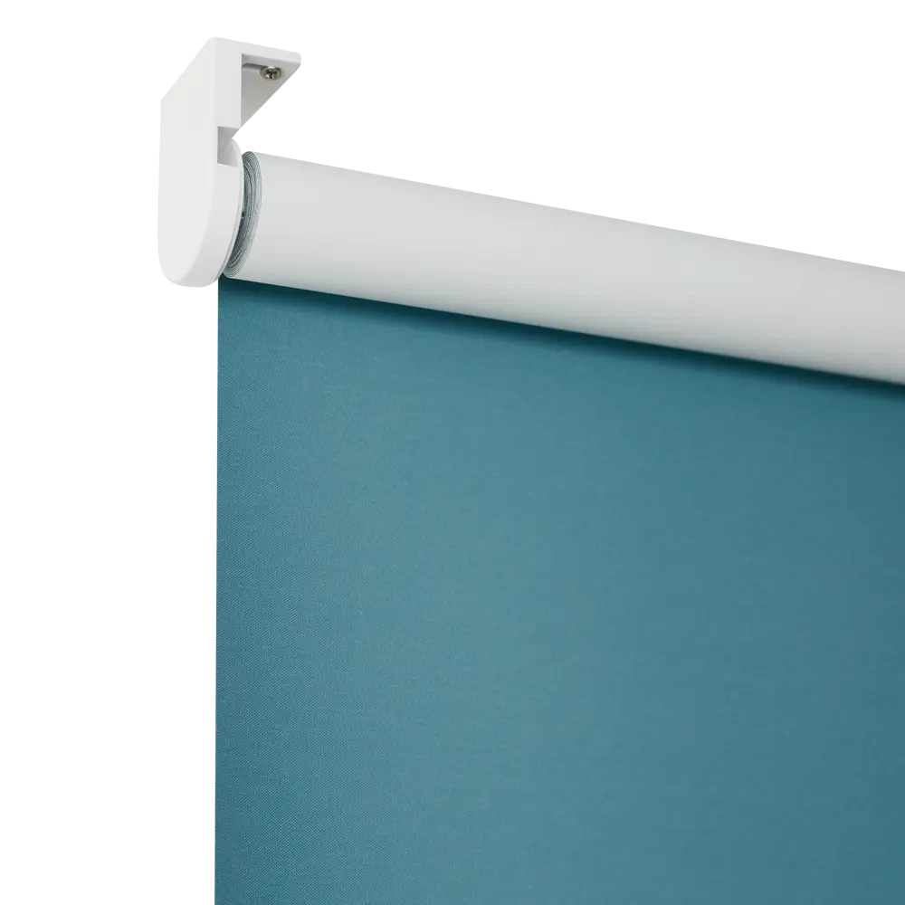 Штора рулонная блэкаут Inspire Santos 40x160 см бирюзовая Celadon 2 STLM-2051090 - Вид №3
