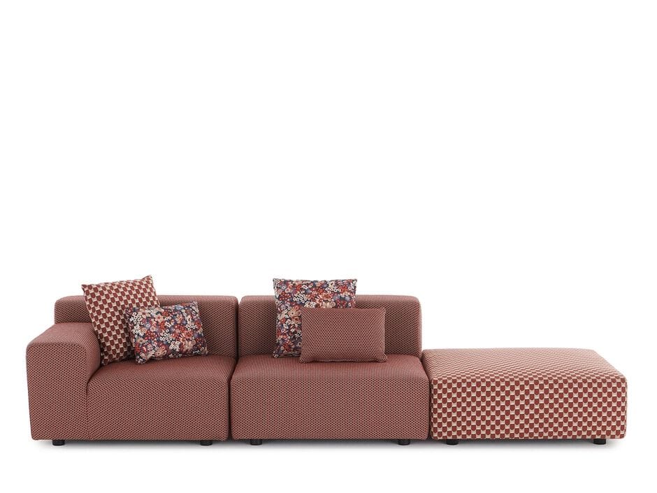 3-местный тканевый модульный садовый диван Kartell Plastics ARCH-00084745 - Вид №30