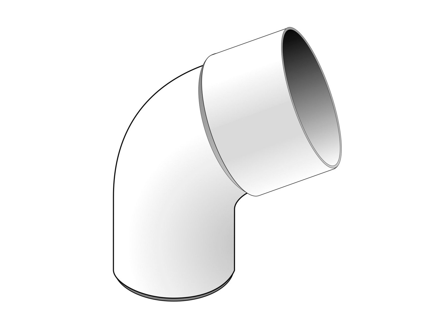 Изгиб 67°30' ПВХ First Corporation First Plast ARCH-00058211 - Вид №1
