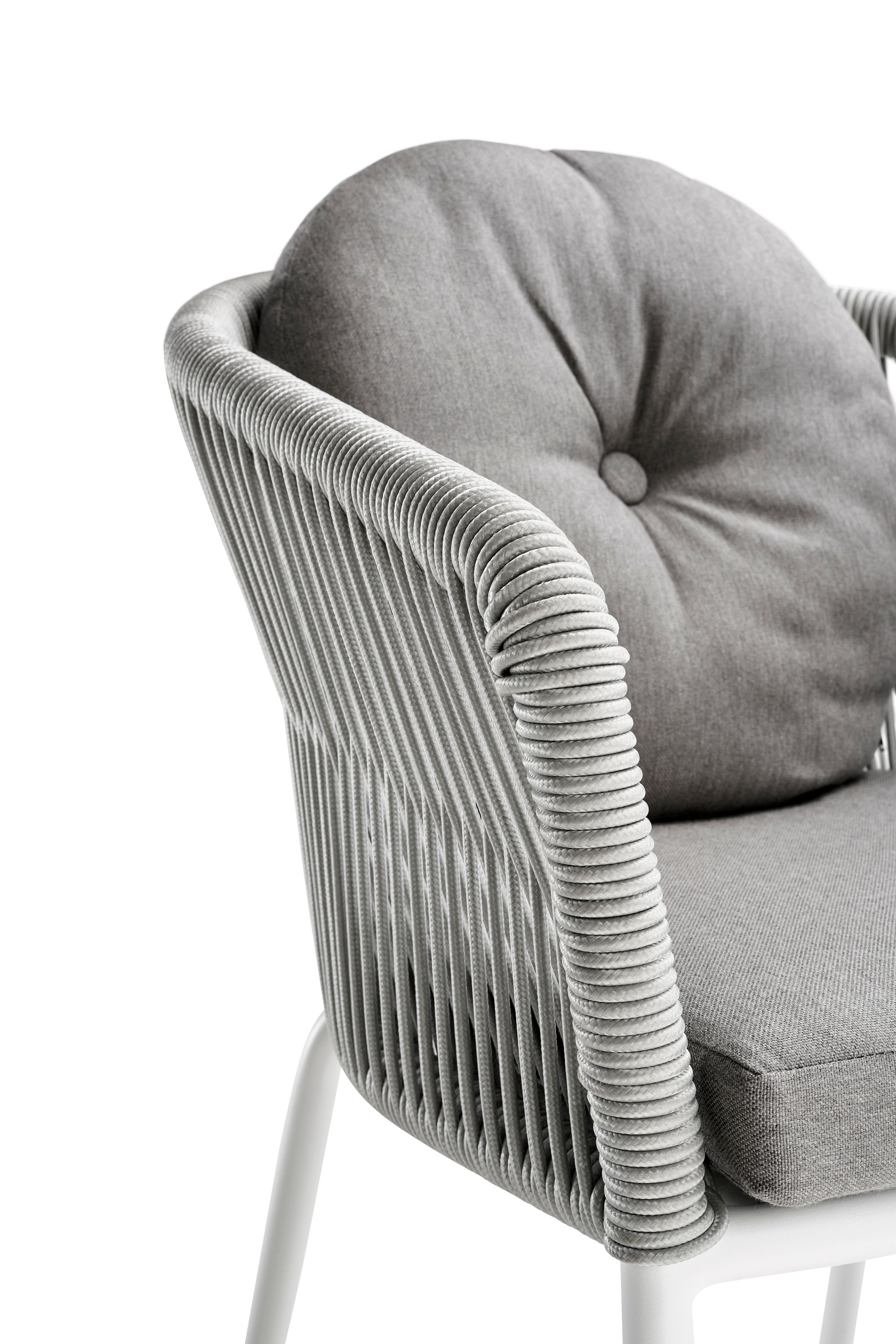 Тканевый мягкий садовый стул с подлокотниками solpuri ARCH-00102360 - Вид №7