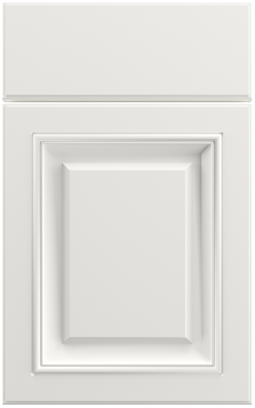 Фасады для кухни Классика Фрезеровка «Валентино+» Белый снег софт №501 SIDAK SIST527-12094